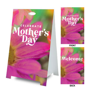 Mother's Day Bloom Coroplast A-Frame