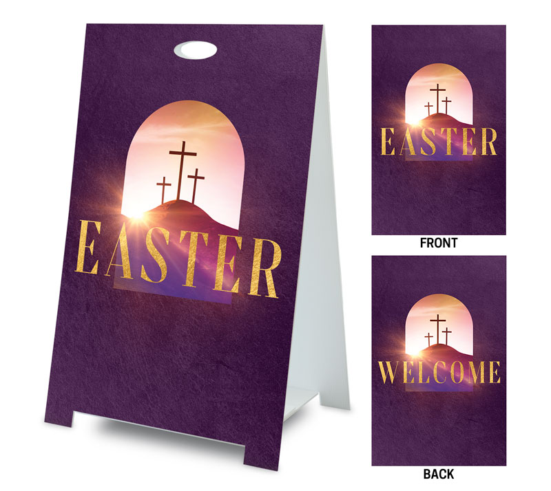 Banners, Easter, Easter Sunrise Window, 2' x 3'