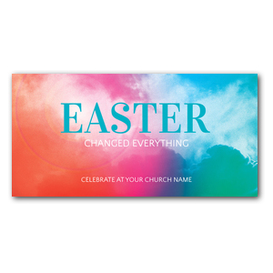Easter Color 11 x 5.5 Oversized Postcard 11" x 5.5" Oversized Postcards