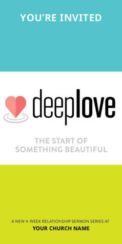 Church Postcards, Deep Love, Deep Love, 5.5 x 11