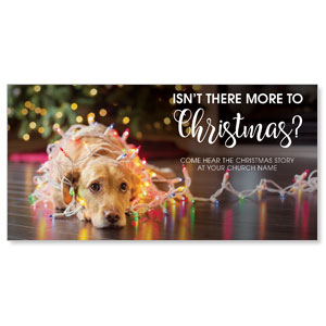 Dog More to Christmas 11" x 5.5" Oversized Postcards