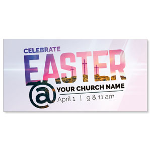 Easter At Calvary 11" x 5.5" Oversized Postcards
