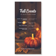 Fall Events Gold Lights 