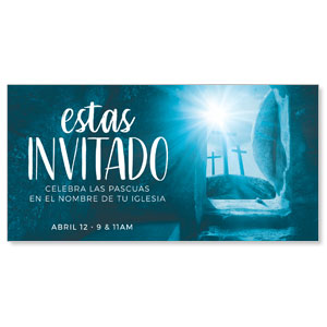 Blue Tomb Spanish 11" x 5.5" Oversized Postcards