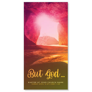 But God 11" x 5.5" Oversized Postcards