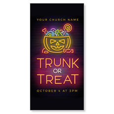 Trunk or Treat Neon 