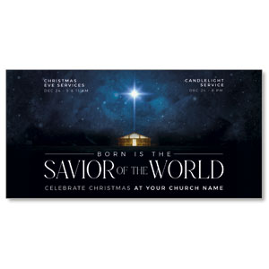 Savior of the World 11" x 5.5" Oversized Postcards