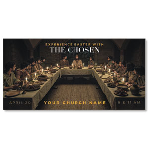 Experience Easter with The Chosen 11" x 5.5" Oversized Postcards