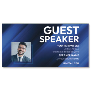 Guest Speaker 11" x 5.5" Oversized Postcards