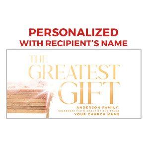 Greatest Gift Nativity Personalized OP