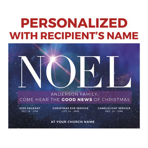 Noel Good News Personalized IC