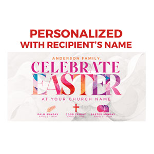 Celebrate Easter Colors Personalized OP
