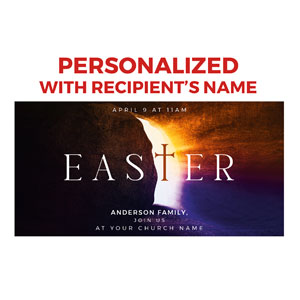 Easter Open Tomb Personalized OP
