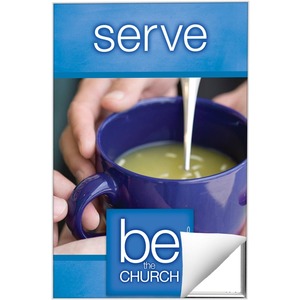 Be The Church Serve 24 x 36 Quick Change Art