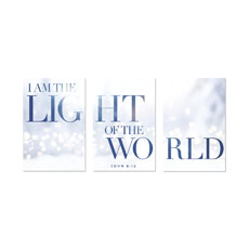 Light Of The World Sparkle Triptych 