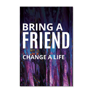 Scatter Bring A Friend 23" x 34.5" Rigid Sign