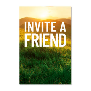 Easter of Hope Meadow Invite A Friend 23" x 34.5" Rigid Sign