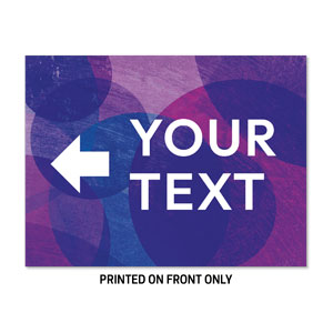 Find Your Community Your Text 23" x 17.25" Rigid Sign