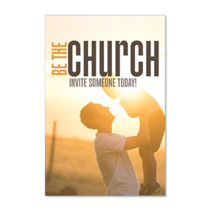 Community People Be The Church 23" x 34.5" Rigid Sign