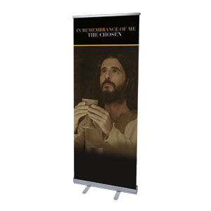 Communion with The Chosen 2'7" x 6'7"  Vinyl Banner