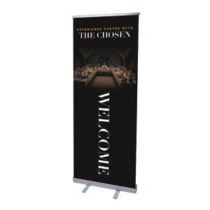 Experience Easter with The Chosen 2'7" x 6'7"  Vinyl Banner