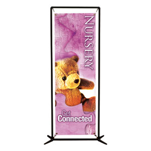 Get Connected Nursery 2' x 6' Banner
