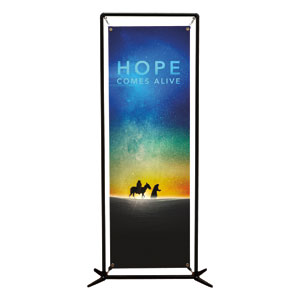 Hope Comes Alive 2' x 6' Banner
