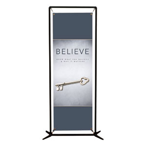 Believe Now Live The Story 2' x 6' Banner