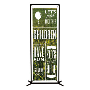 Phrases Children 2' x 6' Banner