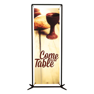 Come to the Table  2' x 6' Banner