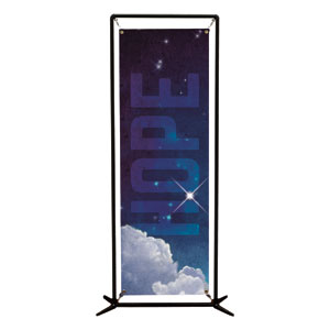Hope Clouds 2' x 6' Banner
