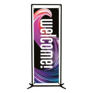 Twisted Paint 2' x 6' Banner