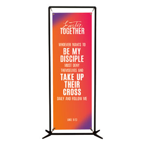 Easter Together Hues Scripture 2' x 6' Banner