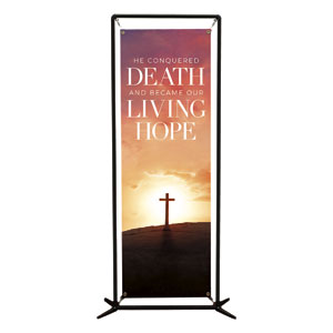 Living Hope Sunrise 2' x 6' Banner