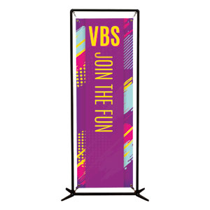 VBS Neon 2' x 6' Banner