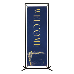 Hope is Here Gold 2' x 6' Banner