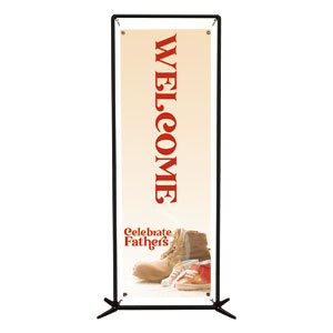 Celebrate Fathers 2' x 6' Banner