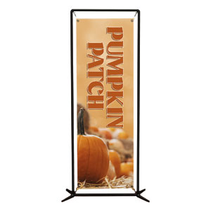 Pumpkin Patch 2' x 6' Banner