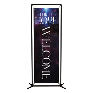 Thrill of Hope Sky 2' x 6' Banner