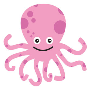Ocean Buddies Octopus StickUp
