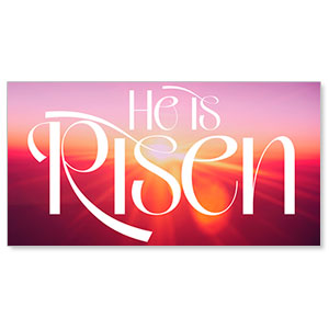 He Is Risen Light Flare Social Media Ad Packages