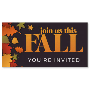 Join Us This Fall Leaves Social Media Ad Packages
