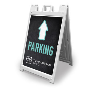 Slate Parking 2' x 3' Street Sign Banners