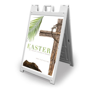 Easter Week Icons 2' x 3' Street Sign Banners