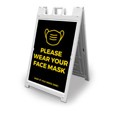 Jet Black Face Mask 
