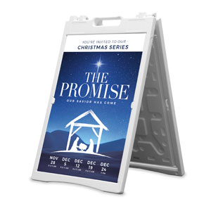 The Promise Manger 2' x 3' Street Sign Banners