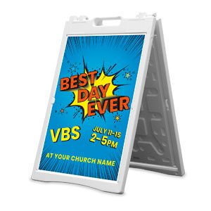 Best Day Ever 2' x 3' Street Sign Banners