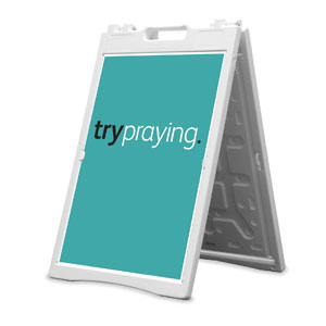 trypraying 2' x 3' Street Sign Banners