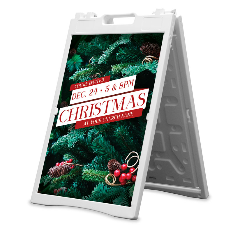 Banners, Christmas, Celebrate Christmas Pine, 2' x 3'