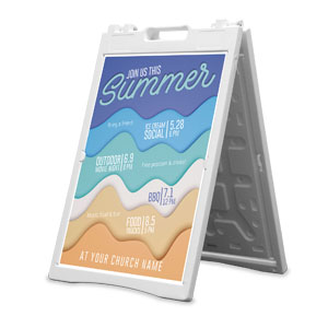 Summer Events 2' x 3' Street Sign Banners